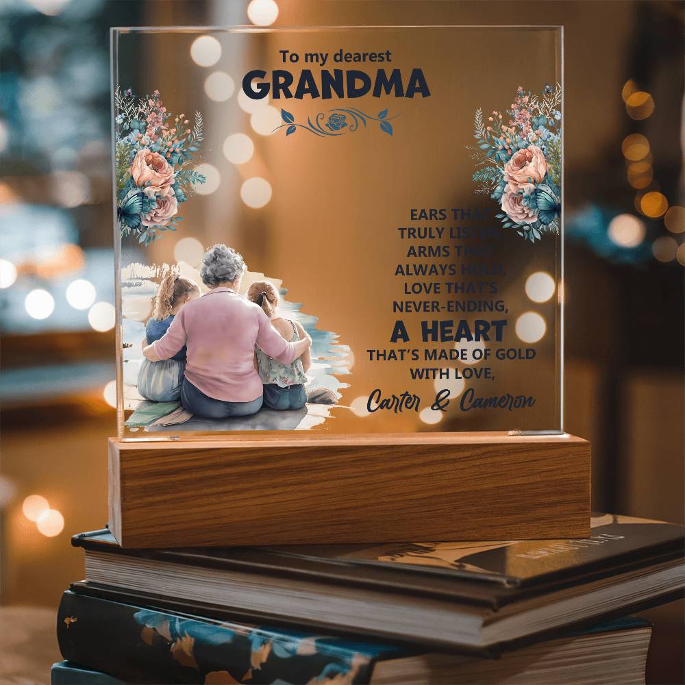 Keepsake Acrylic Bundle -To my dearest Grandma